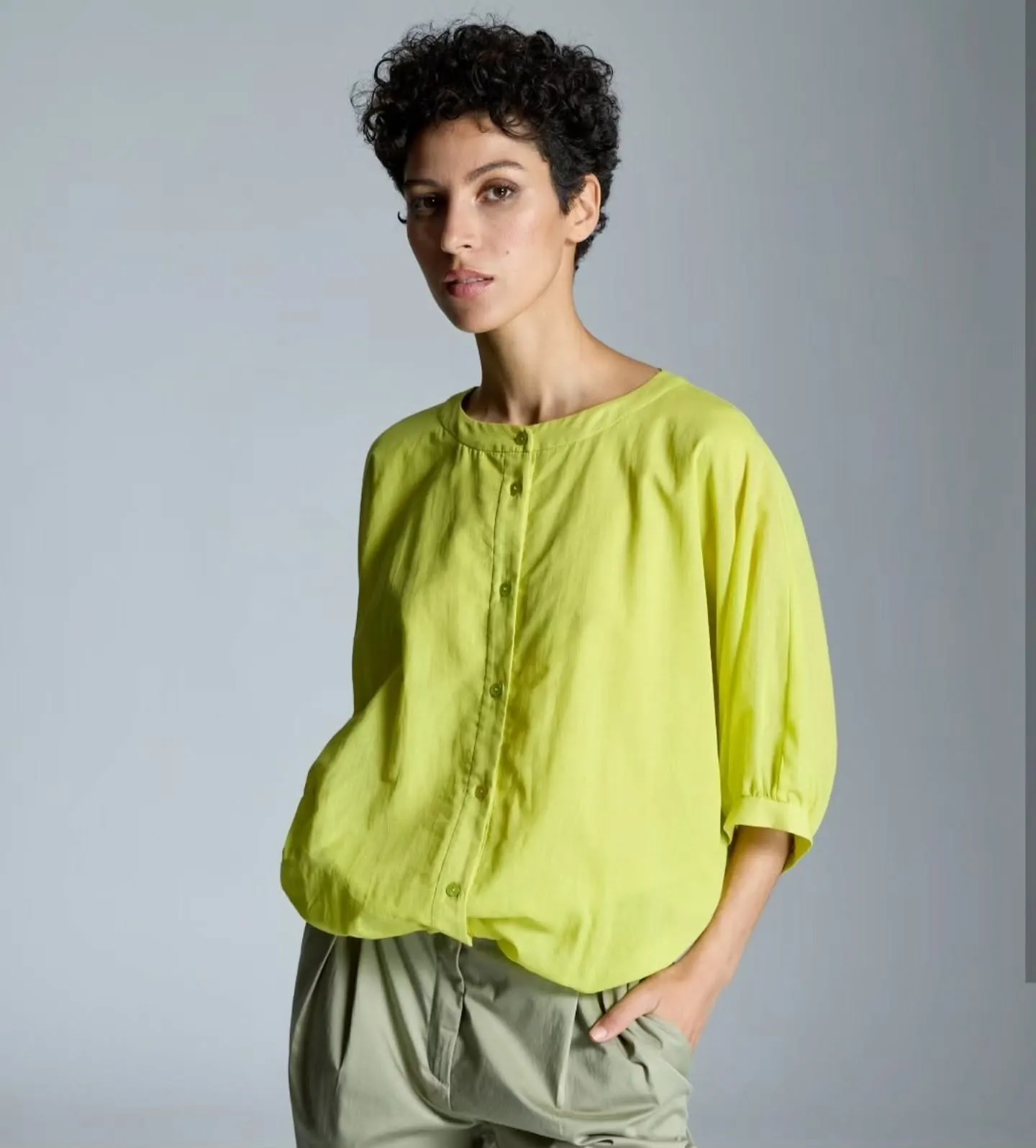 Blusa verde lima — Flaviano Moda